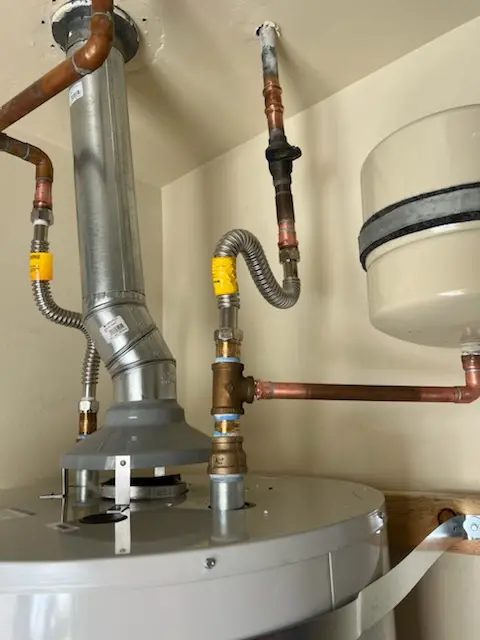 Water heater installation and plumbing repair in Gainesville